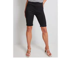 Katies Denim Ultimate Shorts - Womens - Black