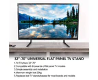 Universal TV Stand Table Top Leg Mount Bracket For LED LCD Plasma Flat TV 37-75"