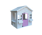Cubby House Kids Wooden Outdoor Playhouse Cottage Play Children Timber