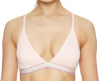 Calvin Klein Women's Chromatic Lightly Lined Triangle Bralette - Nymph's Thigh