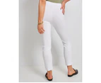 Katies Short Classic Pants - Womens - White