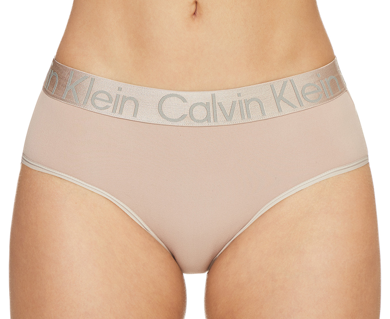 Calvin Klein Women's Blush Micro Mid-Rise Bikini Brief 3-Pack