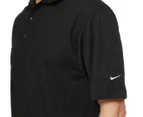 Nike Golf Men's Dri-FIT Textured Polo Shirt - Black