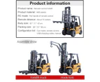 Huina 1/10 RC 8CH ForkLift Excavator Industrial Construction Engineering Vehicle Truck Kids Adult Toys alloy