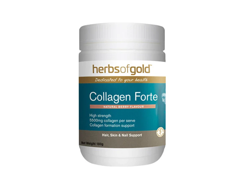 Herbs of Gold Collagen Forte Natural Berry 180g