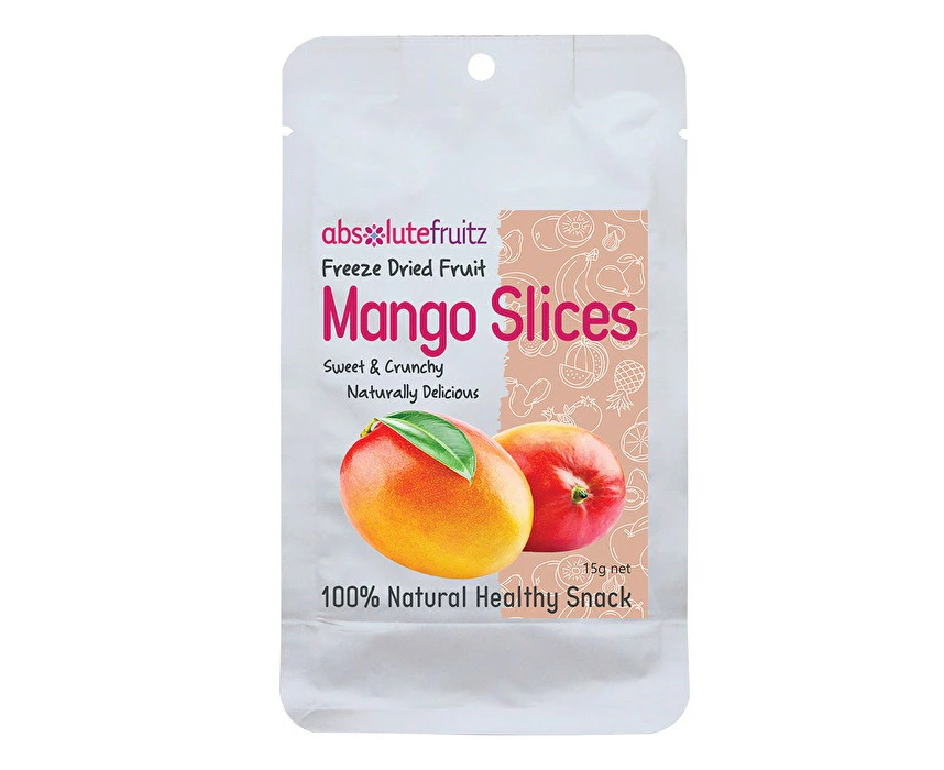 Absolute Fruitz AbsoluteFruitz Freeze Dried Mango Slices 15g