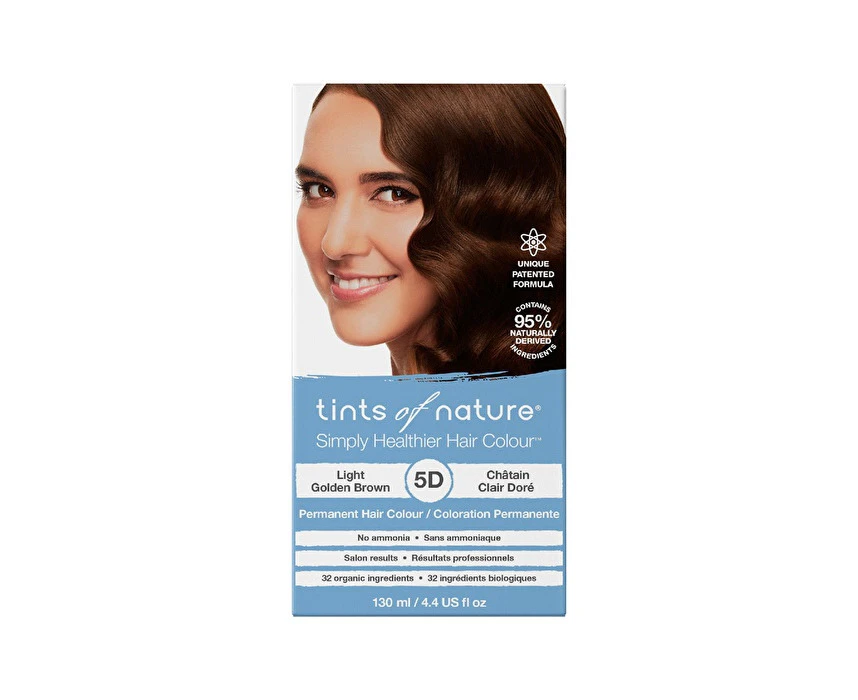 Tints of Nature Permanent Hair Colour 5D (Light Golden Brown)