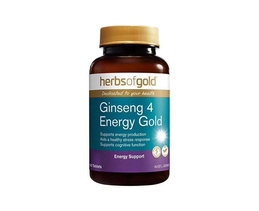 Herbs of Gold Ginseng 4 Energy Gold 60t