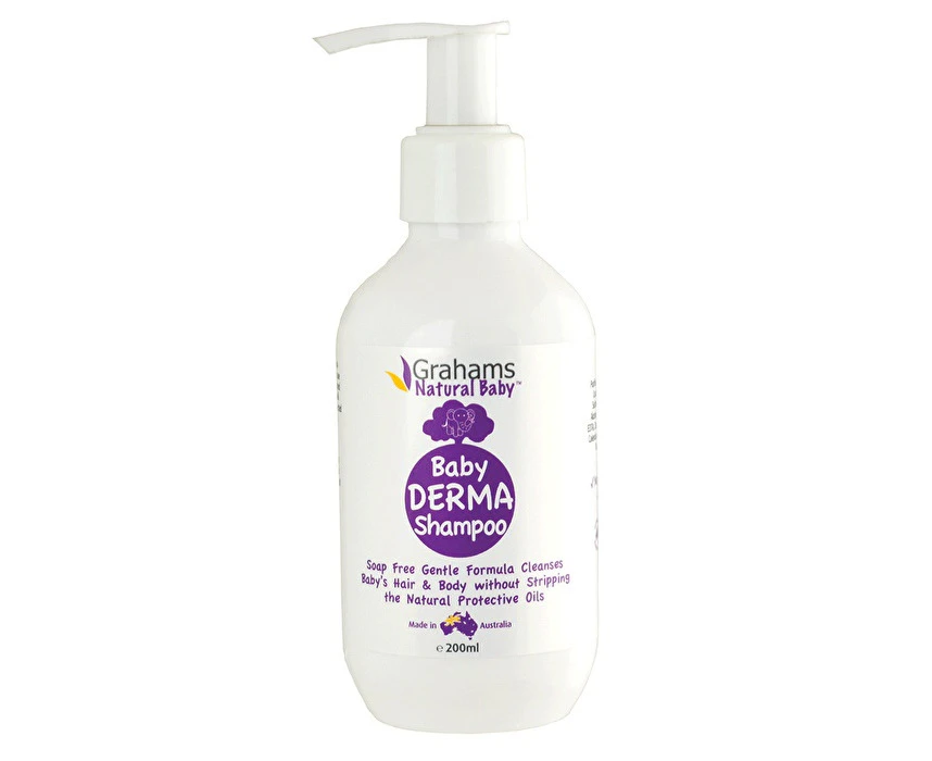 Grahams Natural Alternatives Grahams Natural Baby Derma Shampoo 200ml