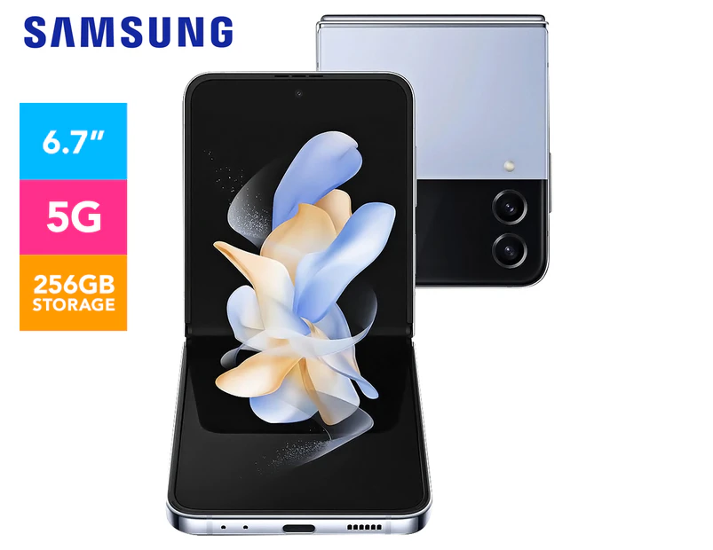 Samsung Galaxy Z Flip4 256GB Smartphone Unlocked - Blue