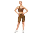 New Guard Women's Grail Bike Shorts - Amber Snake Print