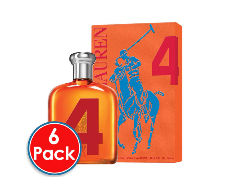 6 x Ralph Lauren Special Offer The Big Pony Collection #4 125mL EDT Men Rare