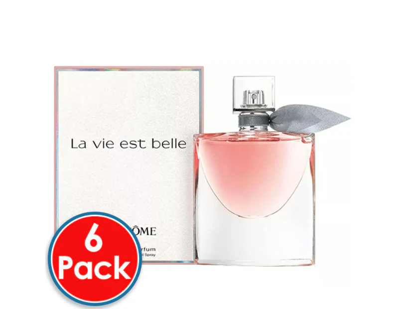 6 x Lancome La Vie Est Belle 75mL EDP Spray Women Perfume 100% Genuine BNIB