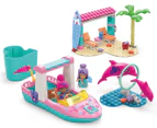 MEGA Barbie Colour Reveal Dolphin Exploration Building Playset