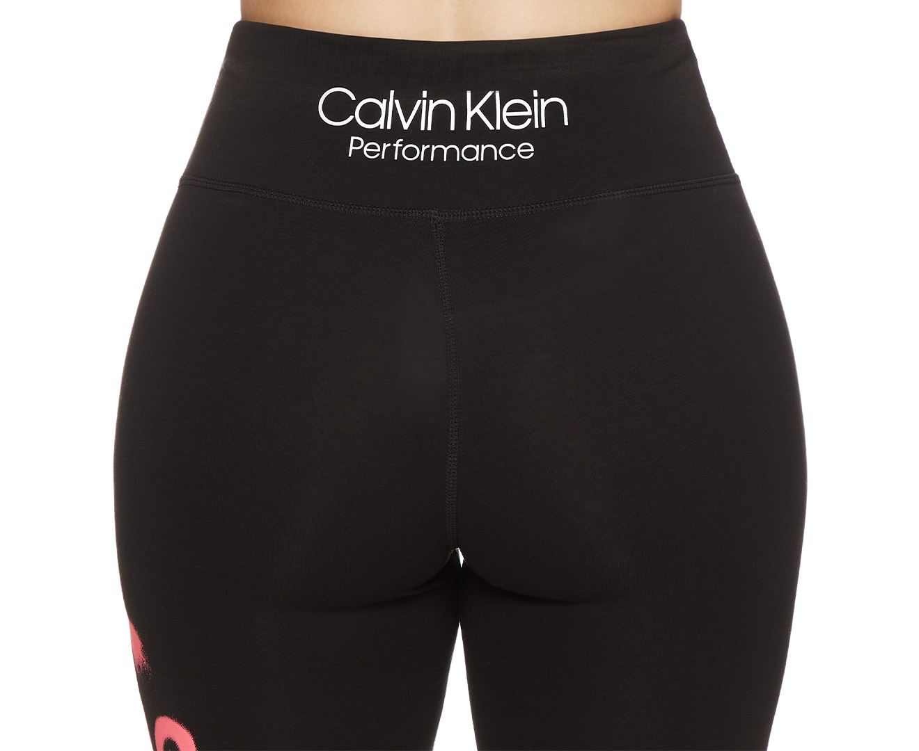 Calvin Klein Performance Women's High Waist Side Pocket 7/8 Tights