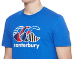 Canterbury Men's CCC Uglies Tee / T-Shirt / Tshirt - Victoria Blue