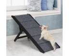 Pawz Dog Ramp Adjustable Height Stair For Bed Sofa Cat Dogs Folding Portable