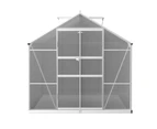 Green Fingers Greenhouse 3x2.5x2.26M Double Doors Aluminium Green House Garden Shed