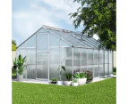 Greenfingers Greenhouse 4.2x2.5x1.95M Aluminium Polycarbonate Green House Garden Shed