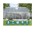 Greenfingers Greenhouse 4.2x2.5x1.95M Aluminium Polycarbonate Green House Garden Shed