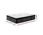 Giselle Bedding 34cm Mattress 9 Zone Latex Foam Single