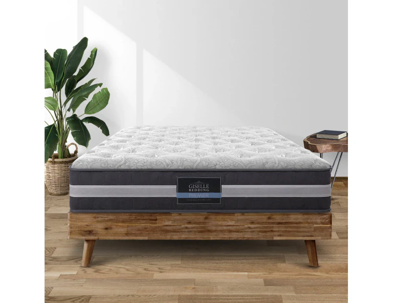 Giselle Bedding 30cm Mattress Pocket Spring King Single