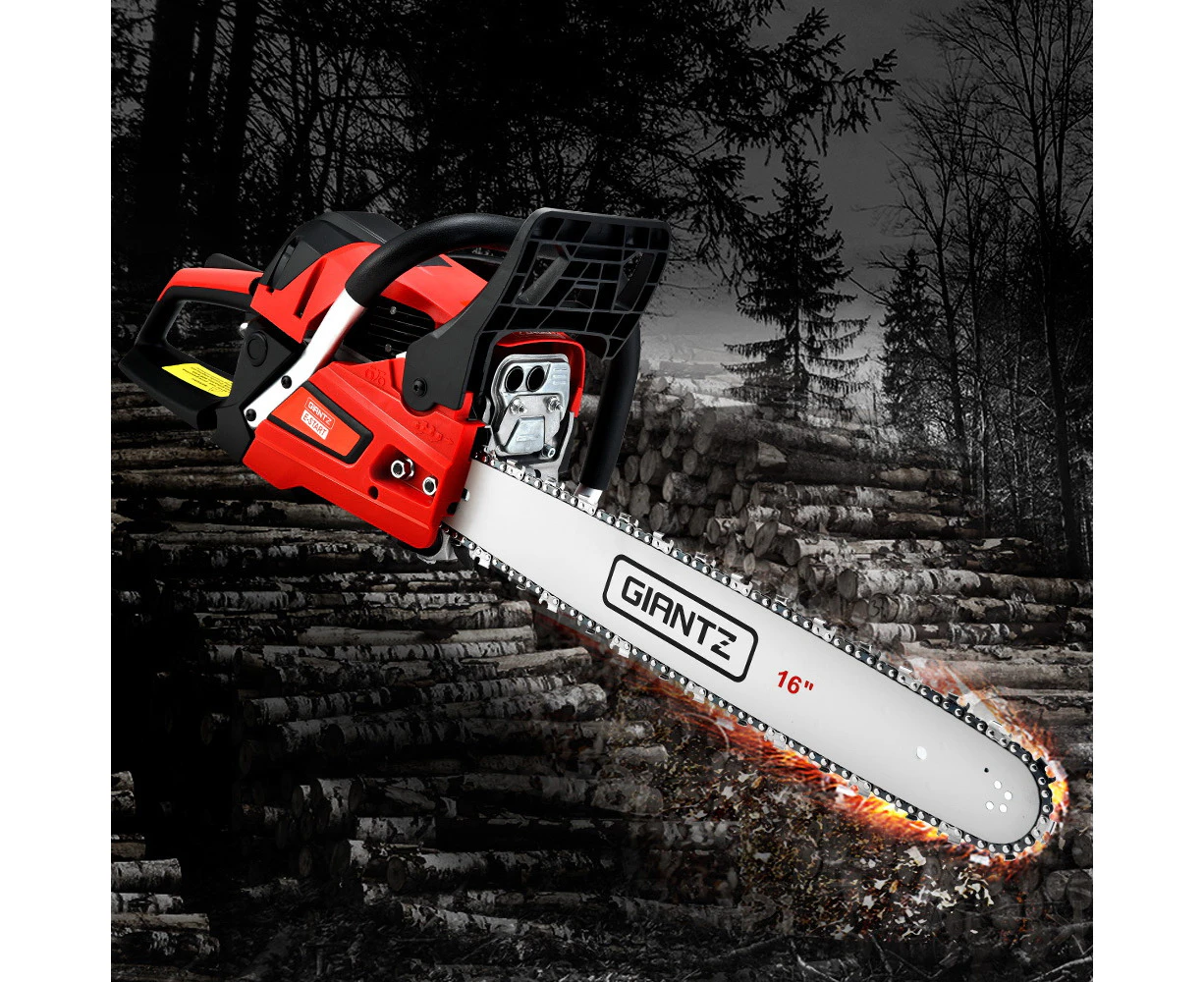 Giantz Chainsaw Petrol 45CC 16" Bar Commercial E-Start Pruning Chain Saw,Giantz Chainsaw Petrol 45CC 16" Bar Commercial E-Start Pruning Chain Saw 3.5HP