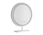 Embellir Makeup Mirror 40x40cm Hollywood Vanity with LED Light Tabletop Round