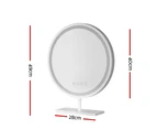 Embellir Makeup Mirror 40x40cm Hollywood Vanity with LED Light Tabletop Round