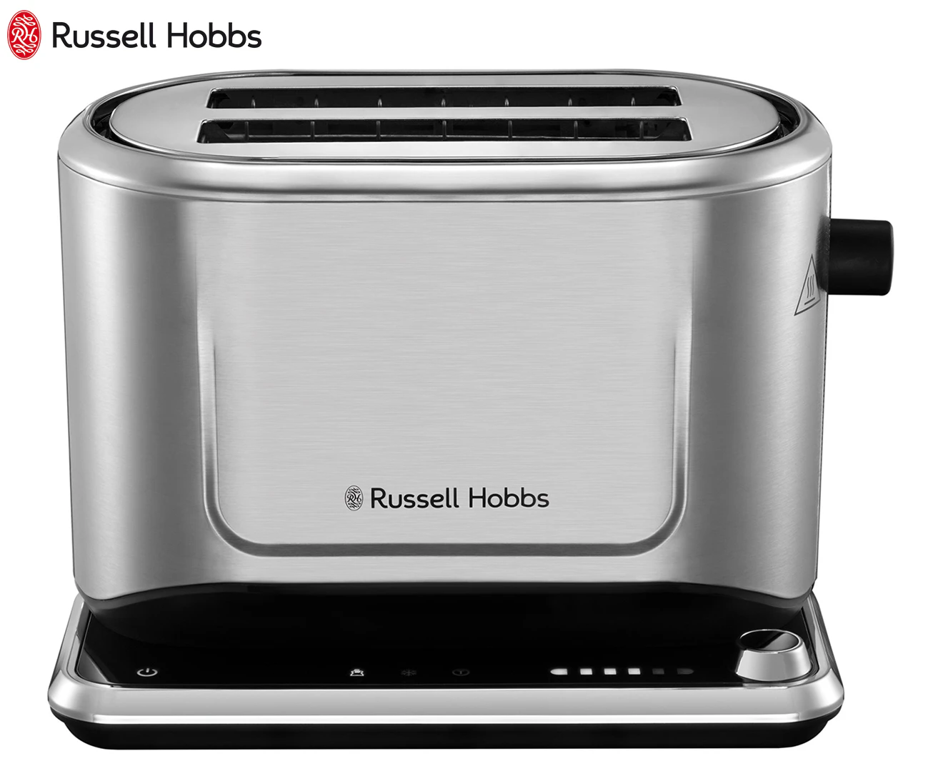 Russell Hobbs RHT802 Attentiv Series 2-Slice 34cm Wide Bread Toaster Silver