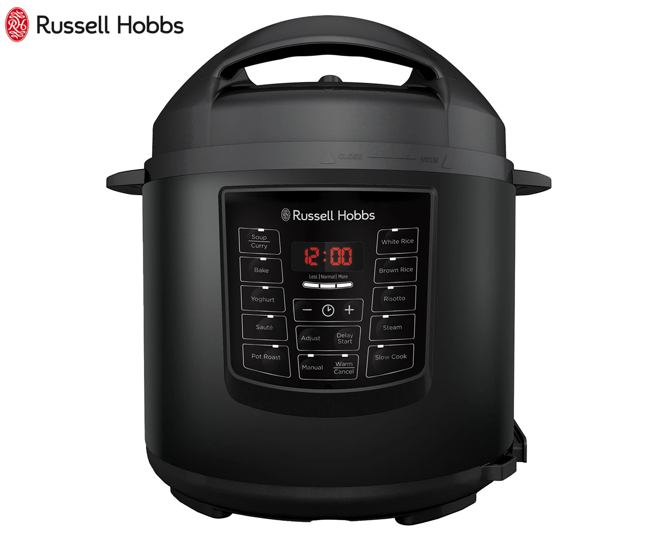 Russell Hobbs RHPC3000 Electric 11-in-1 Digital LED 34cm/6L Multi Cooker Black