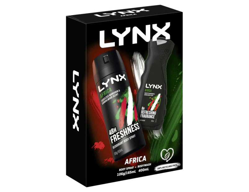 Lynx Africa Core Duo Gift Pack 22