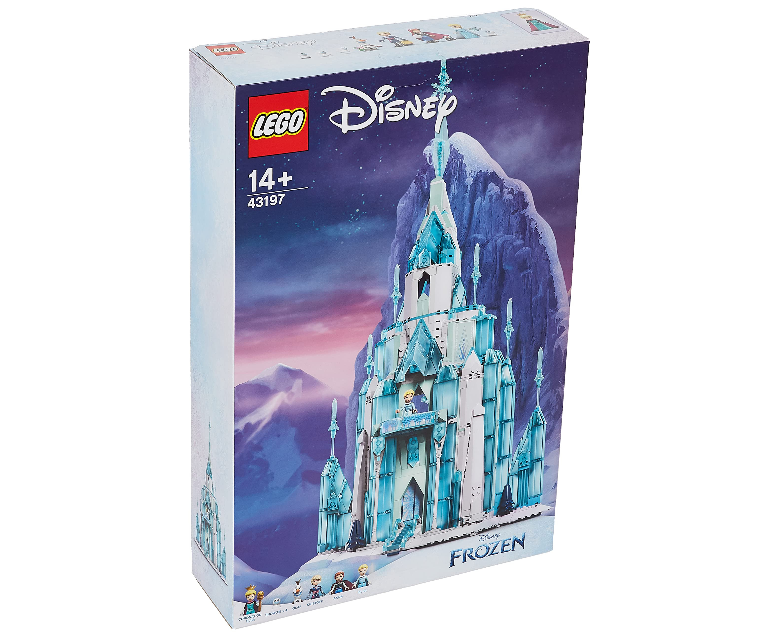 Lego 43197 Disney Princess The Ice Castle Buildable Toy, With Frozen ...