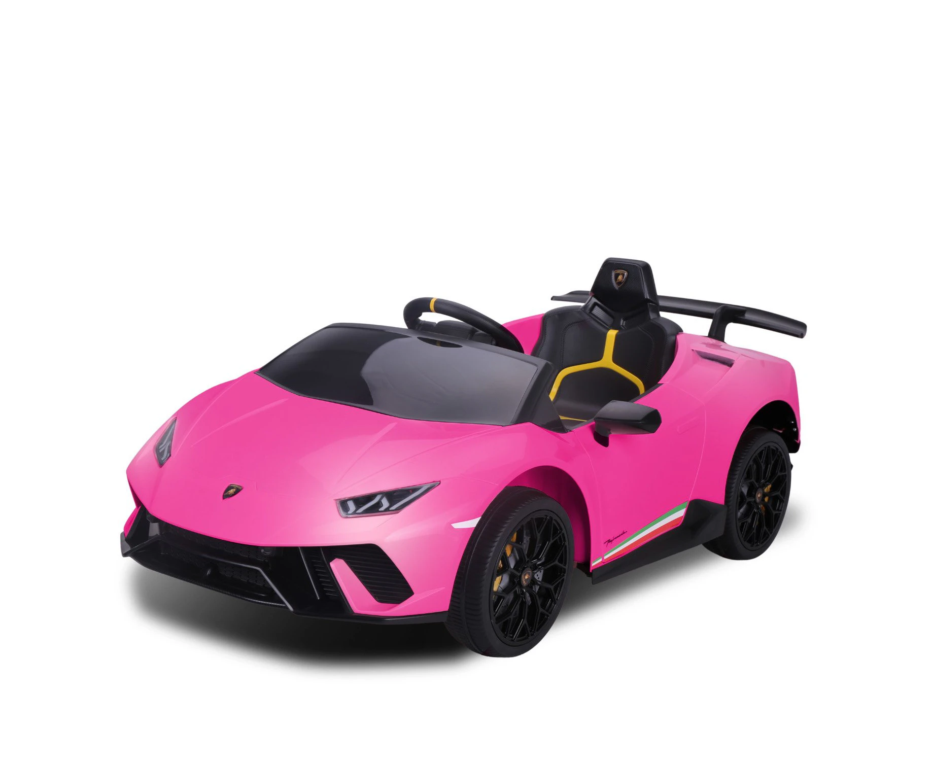 Lamborghini Performante Kids Electric Ride On Car Remote Control Pink