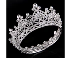 Crowns for Women Bride Princess Crowns Tiaras and Crowns for Women Elegant Crowns Headbands - Silver