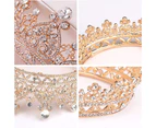 Crowns for Women Bride Princess Crowns Tiaras and Crowns for Women Elegant Crowns Headbands - Gold