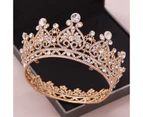 Crowns for Women Bride Princess Crowns Tiaras and Crowns for Women Elegant Crowns Headbands - Gold