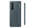 Galaxy Z Fold4 Samsung Standing Cover With Pen - Moss Gray