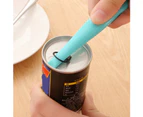 Kitchen Stove Edge Cleaning Scraper Dirt Remover Can Bottle Jar Lid Opener Tool-Green