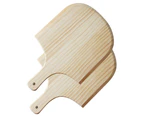 8/10/12/14inch Traditional Wooden Pizza Peel Homemade Cheese Board Kitchen Tool-12 Inches