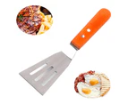 Stainless Steel Cake Pizza Leaky Steak Shovel Cutter Cheese Slicer Spatula Tool