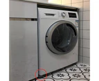 4Pcs Universal Washing Machine Rubber Mat Anti-Vibration Fixed Non-Slip Support-Grey