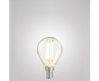 E14 Fancy Round Dimmable LED Bulb 4W Energy-Efficient Clear Warm White Light - 2700 Kelvin