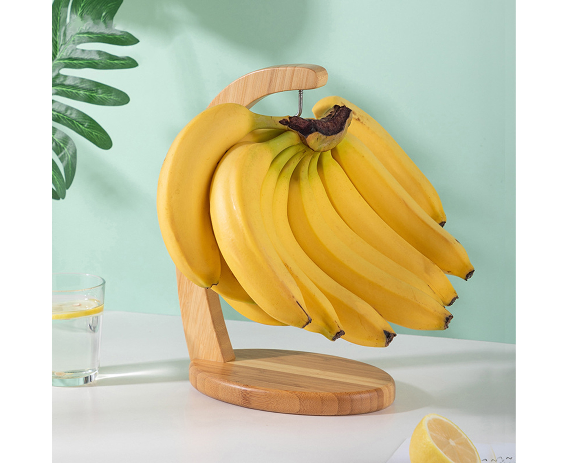 Banana Hanger Holder Multipurpose Keep Fresh with Stainless Steel Hook