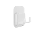 Shaver Holder Wall Mounted Strong Stickiness PS Bathroom Wall Hooks Razor Holder for Home-White - White