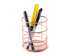 Nordic Iron Crafts Pen Holder Desktop Sundries Storage Basket Home Organizer-2# - 2#