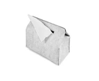 Felt Tissue Box Paper Towel Case Living Room Desk Car Napkin Holder Home Decor-Black - Black