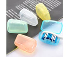 5Pcs Portable Toothbrush Head Cover Case Storage Box Holder Brush Protector Cap