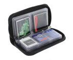 22 Slots Micro SD Memory Card Storage Zipper Pouch Case Protector Holder Wallet-Purple - Purple