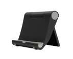 Portable Universal Folding Desktop Mobile Phone Tablets Holder Stand Bracket-White - White